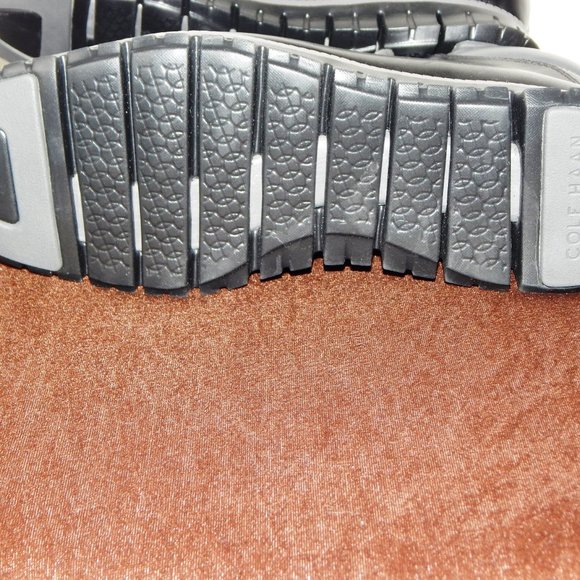 NIB Men's Cole Haan ZEROGRAND Waterproof Hiker C35594 Boots Black - Picture 7 of 7